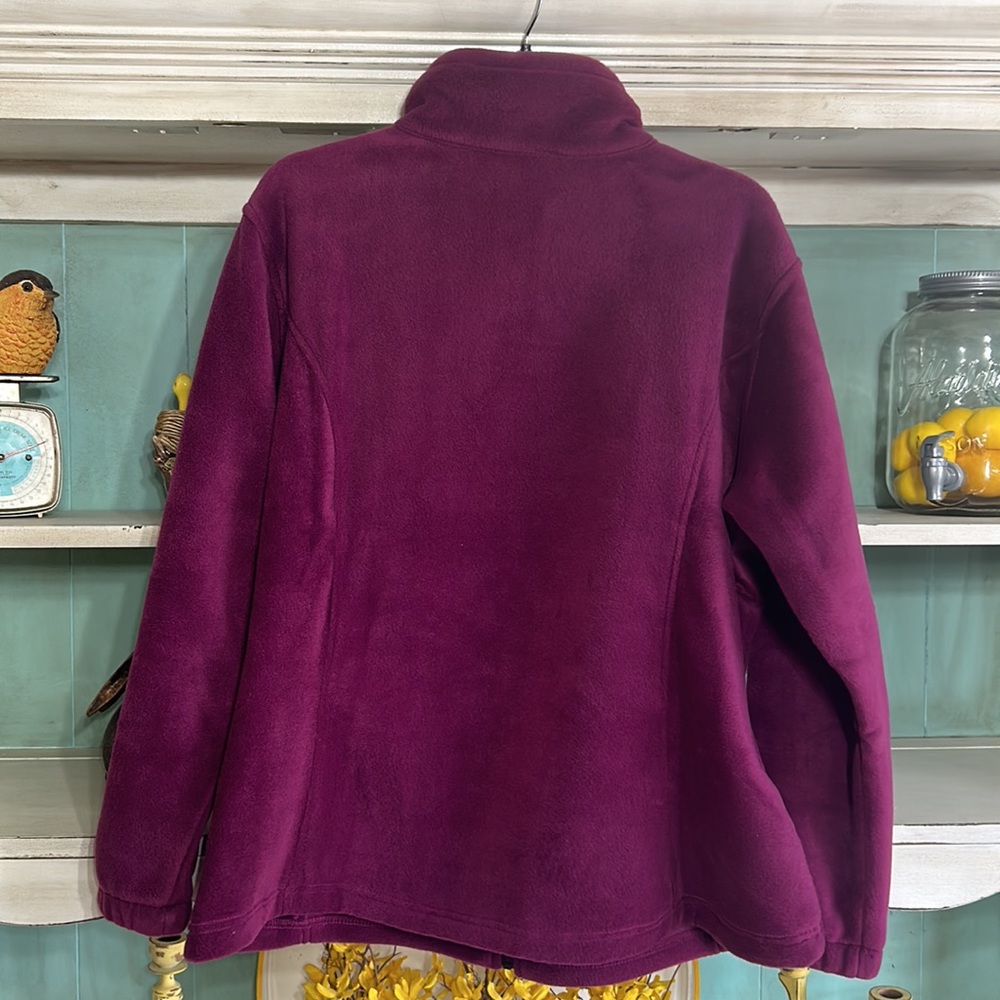 Columbia Women’s 1X Benton Springs Full Zip Fleece Jacket 🧥 - Picture 9 of 10